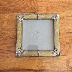 Square faux diamond picture frame 5x5
